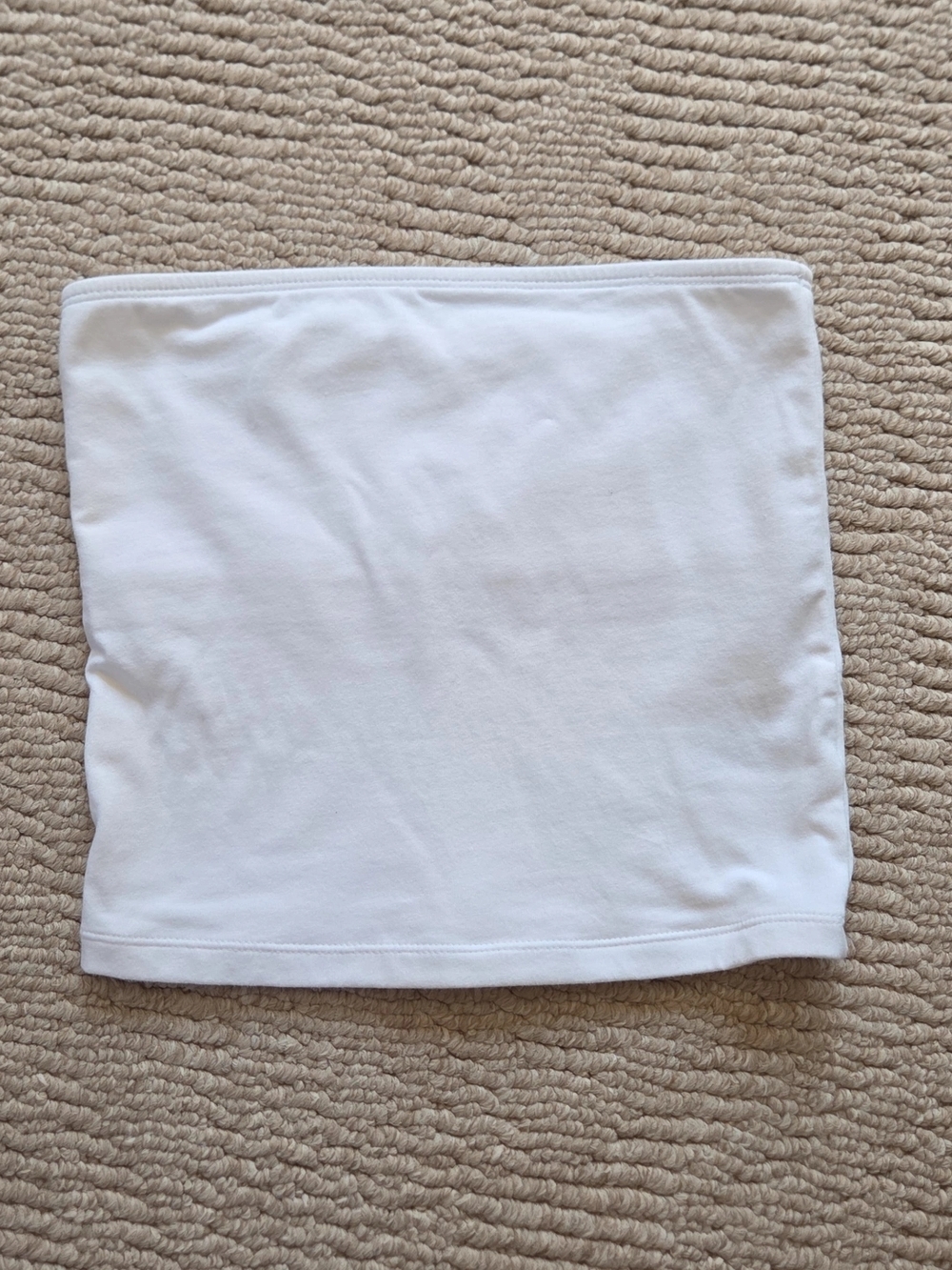 Old Navy White Strapless Tube Top - Simple Stretch Bandeau